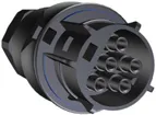 Prise Wieland 1.5…4mm² 5L diamètres de câbles 6…10mm, noir 