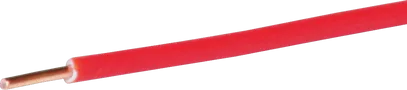 Filo senza alogeno FR 1.5mm² rosso Eca H07Z1-U 