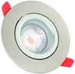 EB-LED-Downlight DOTLUX CIRCLEmini 6.5W, 2700K, aluminium 