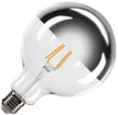 Lampe LED SLV G125 E27 7.5W 720lm 2700K clair miroité argent DIM 
