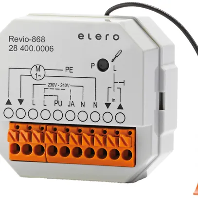 UP-RF-Empfänger elero ProLine Revio-868, für Jalousien 
