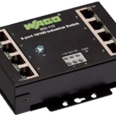 Eco Switch Industrial WAGO 8 Port 100BASE-TX 
