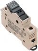 Morsetto fusible Weidmüller WSI /1 10×38 connessione a vite 25mm² TS35 beige 