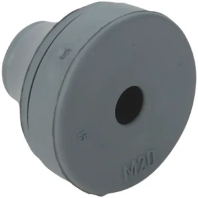 Gummidurchführung M25 grau für Kabel Ø11…17mm Quickseal 