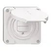 Interrupteur pour stores NUP NEVO, 1-canal, profondeur 18 mm, 87×87 mm, blanc 