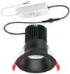 Downlight LED INC ESYLUX STINA 15W 4000K 1150lm Ø109/90mm IP20, noir 