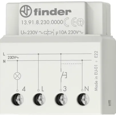Teleruttore INS Finder serie 13.91 230VAC 1Ch 