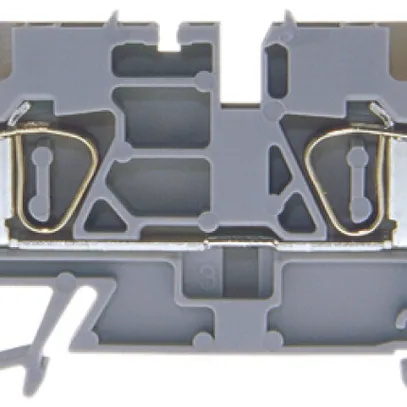 Morsetto di passaggio componibile WZ 0.2…2.5mm² 20A 600V molla 4×1 DIN 35mm gr 