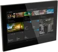 Touchpanel 10" ABB-SmartTouch, KNX/free@home/ABB-Welcome, schwarz/Schwarzstahl 