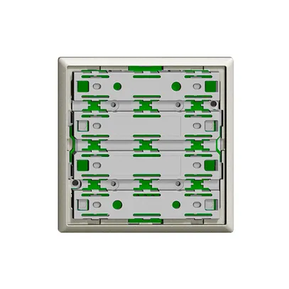 Unità funzionale KNX RGB 1…4× EDIZIOdue grigio chiaro con LED 