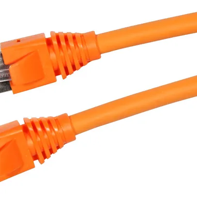 Anschlusskabel S/FTP RJ45 1m orange 