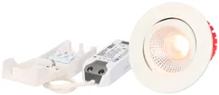 Spot LED INC maxLUCE Solv 8W 230V 710lm 3000K trou Ø68mm blanc 38° 