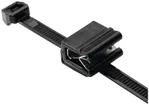 Kantenclip mit Kabelbinder EdgeClip T50ROSEC5A, seitlich parallel 1…3mm PA66W 