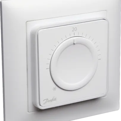 Thermostats d’ambiance Icon Standard, UP encastrés 230V, molette, Chauffage 