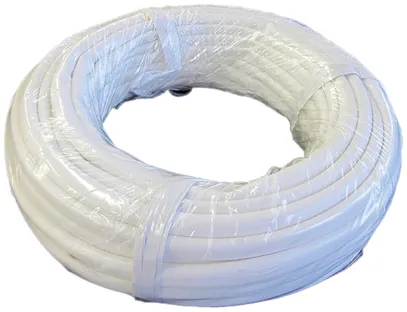Isolierschlauch Plica PVC FLEX, Ø10mm 25m 60°C, weiss 
