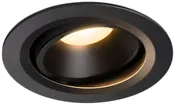 EB-LED-Deckenleuchte SLV NUMINOS MOVE DL L, 25W 2150lm 3000K 40°, schwarz 