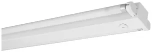 Réglette T5 2×14W BE sans t blanc avec couv. bc/tube 2×lat. 
