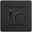 Thermostat d'ambiance ENC EDIZIO.liv SNAPFIX® avec interrupteur 230VAC 50Hz no 