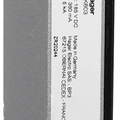 Scaricatore di sovratensione Hager SPD 185V 5kA 25mm per VDSL 