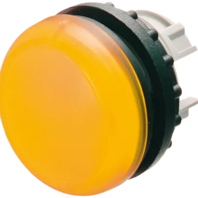 Testa ETN per lampada spia 22.5mm giallo 