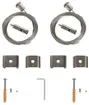Suspension de câble SLV p.rails conducteurs EUTRAC/S-TRACK/1-phase, 5000mm, 2pcs 