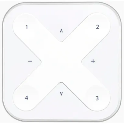 Trasmettitore RF da parete Casambi XPRESS RWBT, Bluetooth, 90×90×12mm, bianco 