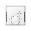 Kit frontal SIDUS pour thermostat d'ambiance blanc brillant 