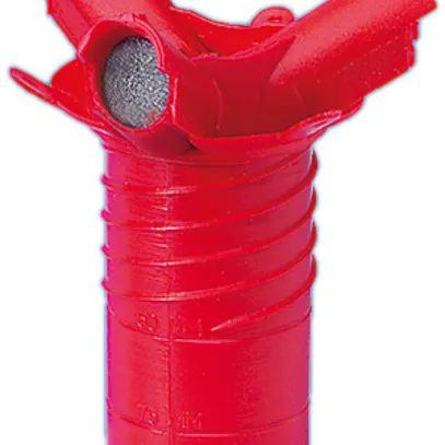 Tassello per lampade R&M UDI entrate 3×M20 rosso 