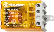 Interrupteur impulsion INC Finder 27, 1F 10A/230VAC AgNi, ON/OFF 