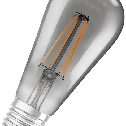 LED-Lampe SMART+ BT Edison 44 E27, 6W, 2700K, 540lm, 300°, DIM, rauch 