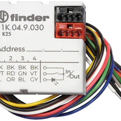 EB-KNX-LED-Modul Finder, 4-Kanal-Ausgang für LED-Signalisation, 0.5mA/3.3V 