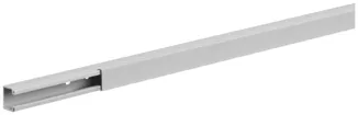 Canal d'installation tehalit LF 15×15×2000mm (l×h×L) PVC gris clair 