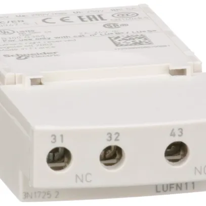 Contact auxilaire Schneider Electric LUFN11 1F+1O 