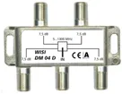 F-Verteiler WISI DM04D 4-fach 7.5dB 5…1300MHz 
