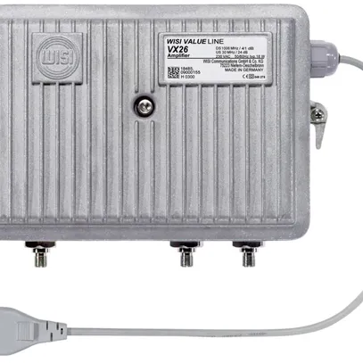 Amplificateur WISI VX26H Value Line 41dB avec alimentation locale 