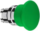 Tête pour contact poussoir Schneider Electric pour bouton-champignon vert 
