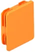Endkappe Bettermann für Profilschiene 41×41mm orange 