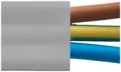 Câble plat Woertz Ecoline P3 3×2.5mm² PVC gris clair Eca conducteurs bc sauf PE 