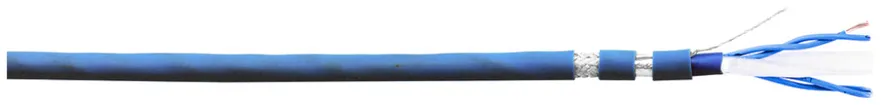 Cavo di comando Securaflex (St) C 6×2×0.75mm² num. 300V, Ø17.5mm, Dca, blu 