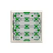 KNX-Funktionseinsatz RGB 1…4-fach EDIZIOdue weiss mit LED 