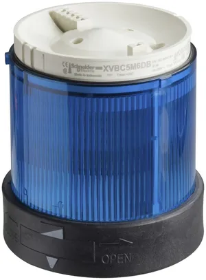 Leuchtelement mit LED 24V blau 