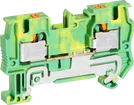 Borne de jonction Push-In 0.2…6mm² vert-jaune 