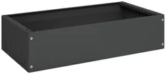 Socle Hager univers 200×800×400mm pour armoire FR noir RAL 9005 