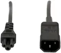 Câble d'appareil Max Hauri Tdlr 3×0.75mm² 1.5m noir type C14/C5 