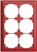 Telaio di copertura EDIZIOdue 2×3 berry 