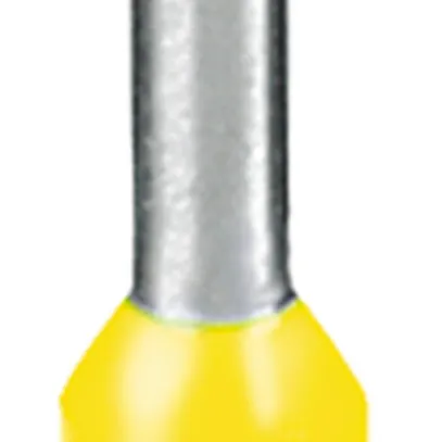 Embout de câble isolé PX 0.25mm² L=8 jaune 