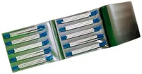Schnapptüllen-Set Plica STD, für 1.5…3.4mm² Ø2.6…3.5mm Aufdruck: '0…9', weiss 