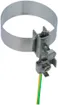 Erdungsbandrohrschelle Elvatec/DEHN 3/4…6" für Leiter 4…25mm² V2A 