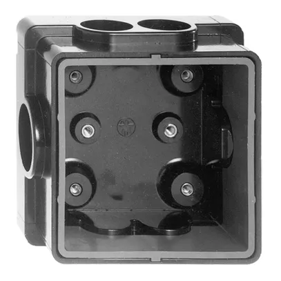 Boîte d'encastrement Duroplast noir, pour GUP,70…90mm 