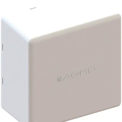Boîte de dérivation AP sans bornes blanc 65×65×35mm 